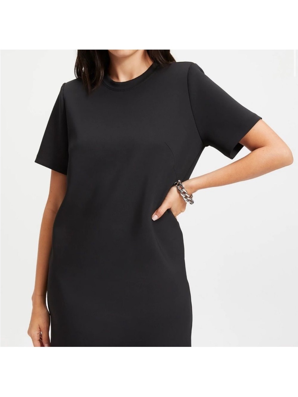 NWT Good American Scuba Mini Dress size 0